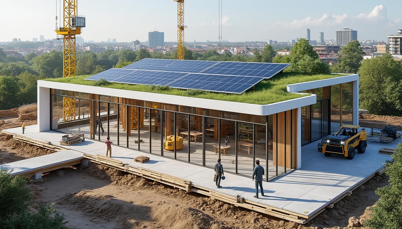 découvrez la définition d'un bâtiment à énergie positive, ses objectifs principaux, et son lien avec la réglementation environnementale re2020 pour construire durablement.