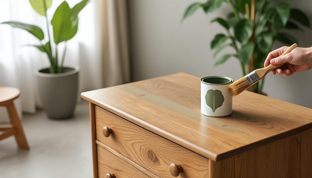 découvrez des idées de couleurs pour repeindre vos meubles en bois en utilisant des peintures écologiques et faibles en cov, pour un intérieur sain et respectueux de l'environnement.