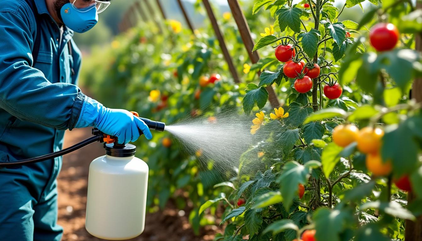 Bouillie bordelaise tomate : protocole d'application raisonné pour limiter l'impact environnemental 2 découvrez le protocole d'application raisonné de la bouillie bordelaise pour les tomates, afin de protéger vos cultures tout en réduisant l'impact environnemental.