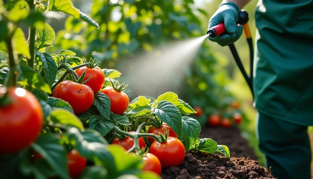 découvrez un protocole d'application raisonné de la bouillie bordelaise pour la culture de la tomate, visant à limiter l'impact environnemental tout en protégeant efficacement vos plants.