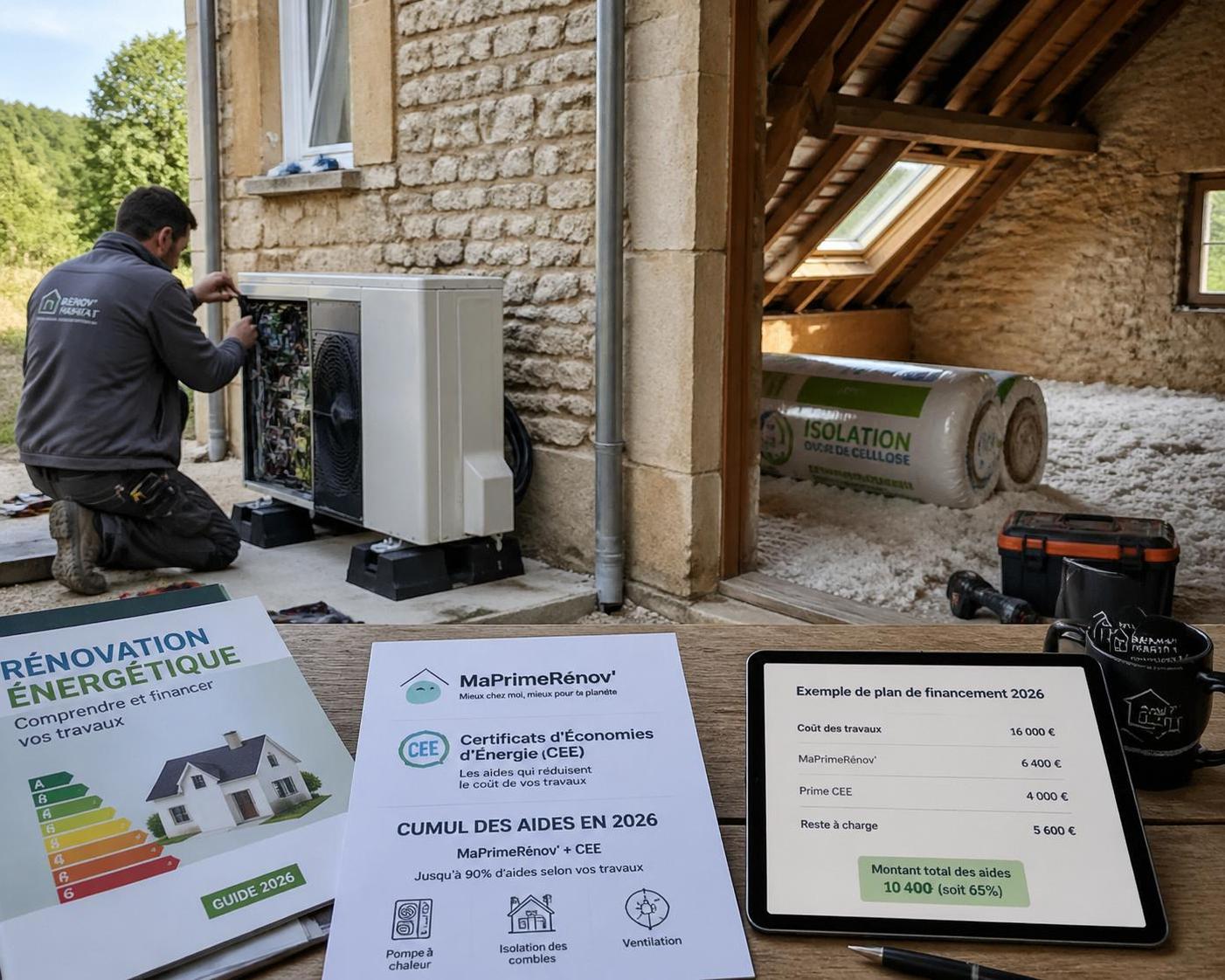 découvrez si vous pouvez cumuler maprimerénov' et les certificats d'économies d'énergie (cee) pour financer vos travaux de rénovation énergétique. guide complet et conseils pratiques.