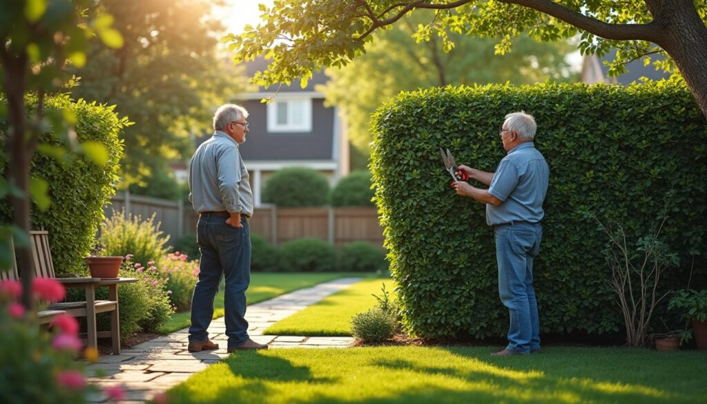 découvrez le cadre juridique, les servitudes et les modalités pratiques pour passer chez votre voisin afin de tailler votre haie en toute légalité et sérénité.