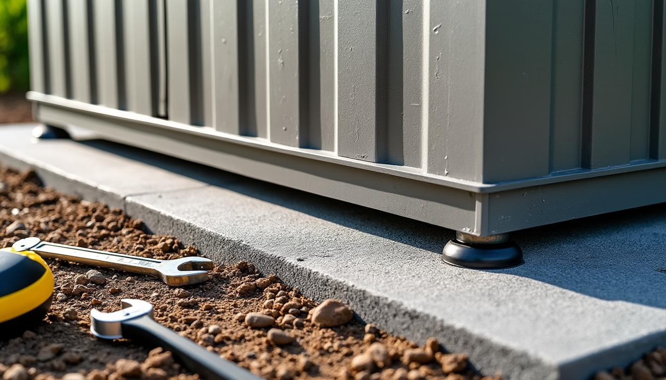 découvrez comment choisir les fondations adaptées pour un abri de jardin en métal en fonction de la charge et de la nature du sol afin d'assurer stabilité et durabilité.