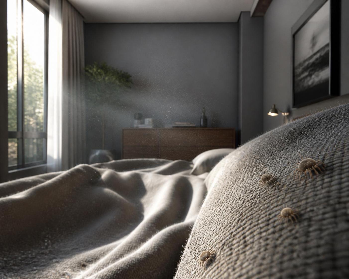 découvrez comment les mites de poussière prolifèrent, leur impact sur la qualité de l'air intérieur, et les solutions efficaces pour les éliminer et protéger votre santé.