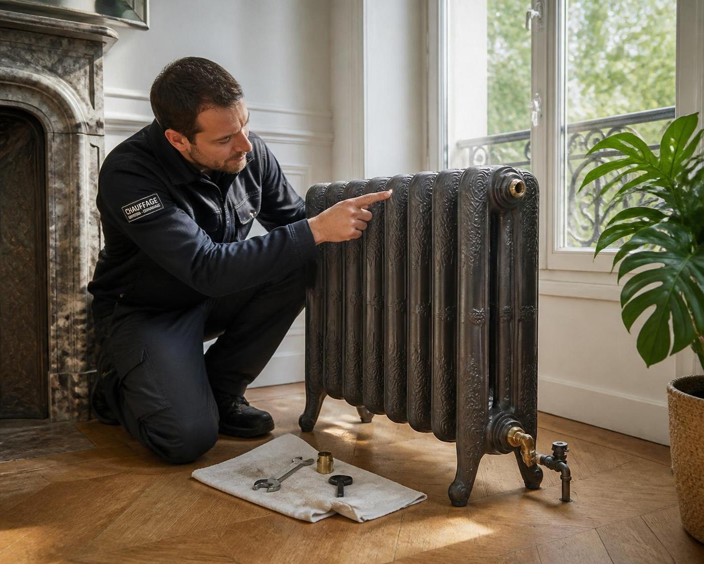 découvrez comment purger un radiateur en fonte avec une procédure technique détaillée et comprenez son impact sur l'efficacité énergétique de votre système de chauffage.