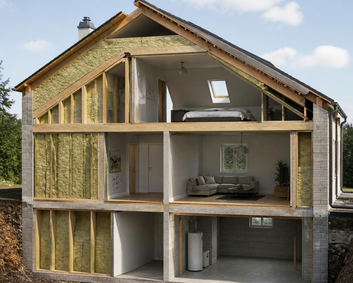 Laine de roche : un isolant efficace, mais est-il fait pour votre maison ? 2 découvrez les avantages de la laine de roche comme isolant thermique et acoustique, ses points forts et ses limites, pour savoir si elle convient à l'isolation de votre maison.