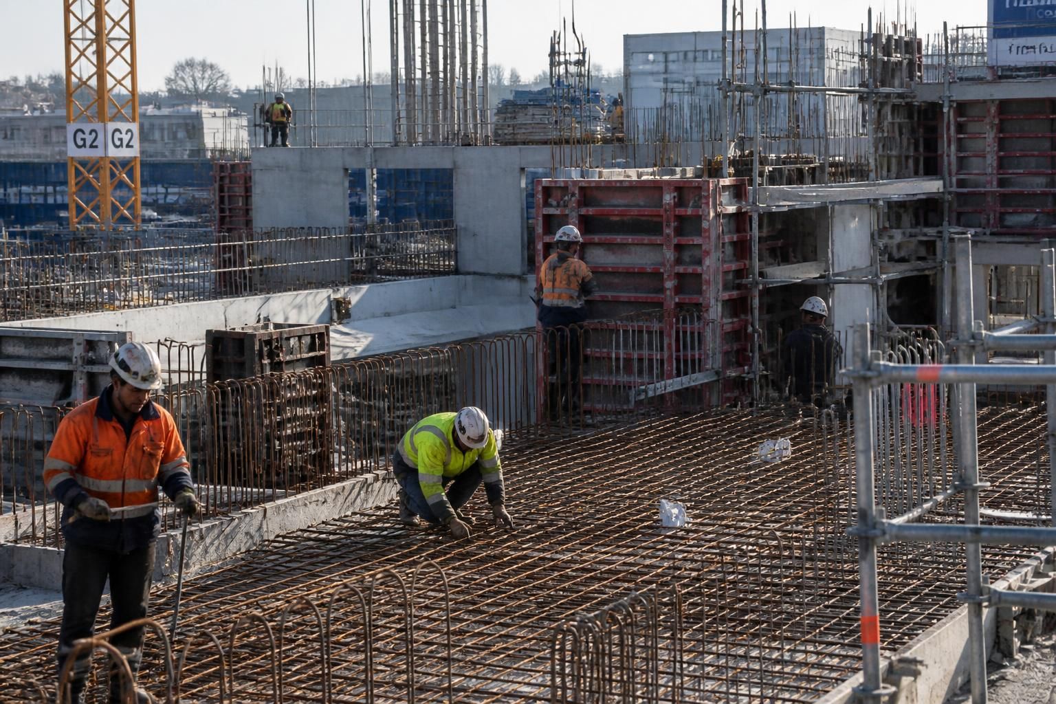 découvrez un aperçu complet des métiers du gros œuvre, incluant les différents postes, les salaires correspondants et les perspectives d'emploi dans ce secteur clé du bâtiment.