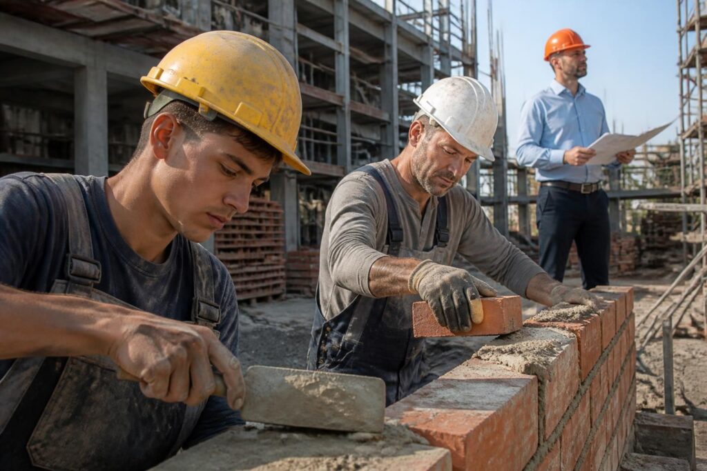 découvrez le salaire réel d'un maçon, de l'apprenti au chef de chantier, et comprenez les montants selon l'expérience et le poste occupé.